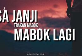 Lirik Lagu Mabuk Lagi Lutir